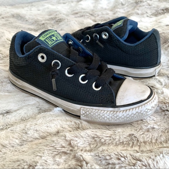 Converse All Star Black Slip On Classic Sneakers - Picture 10 of 10